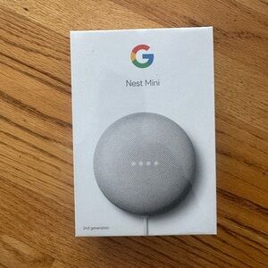 Google Nest Mini Smart Thermostat, 2nd Generation - Brand New original packaging